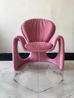 Olivier Mourgue 1990s Postmodern Lounge Chair in the Style of Olivier Mourgue - 3175718