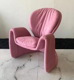 Olivier Mourgue 1990s Postmodern Lounge Chair in the Style of Olivier Mourgue - 3175759
