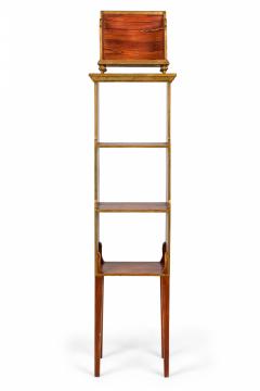 Oliviere Italian Venetian Carved Painted Wood Bibliotech Bookcase - 4170785