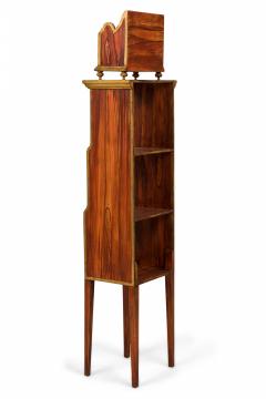 Oliviere Italian Venetian Carved Painted Wood Bibliotech Bookcase - 4170787