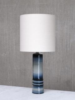 Olle Alberius Olle Alberius Large Gradient Blue Ceramic Table Lamp R rstrand Sweden 1960s - 4557459