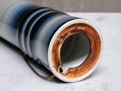 Olle Alberius Olle Alberius Large Gradient Blue Ceramic Table Lamp R rstrand Sweden 1960s - 4557460