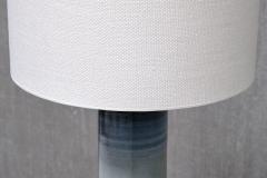 Olle Alberius Olle Alberius Large Gradient Blue Ceramic Table Lamp R rstrand Sweden 1960s - 4557467