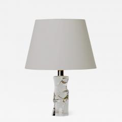 Olle Alberius Pair of Organically Modeled Table Lamps in Glass by Olle Alberius - 824053