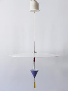 Olle Andersson Amazing Postmodern Pendant Lamps Halo There by Olle Andersson for Borens 1982 - 2440739