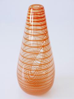 Olle Broze n Signed Limited Edition Art Glass Vase by Olle Broze n for Kosta Boda Sweden - 3320828