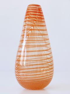 Olle Broze n Signed Limited Edition Art Glass Vase by Olle Broze n for Kosta Boda Sweden - 3320831
