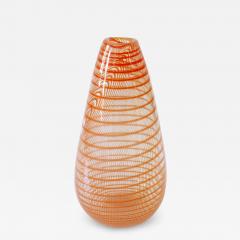 Olle Broze n Signed Limited Edition Art Glass Vase by Olle Broze n for Kosta Boda Sweden - 3323424