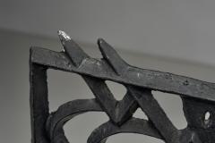 Olle Hermansson Cast Iron Sculptural Firescreen by Olle Hermansson Sweden Mid 20th Century - 4469071