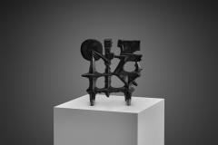 Olle Hermansson Olle Hermansson Cast Iron Sculpture for Husqvarna Sweden ca 1960s - 4105287