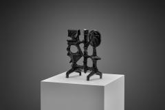 Olle Hermansson Olle Hermansson Cast Iron Sculpture for Husqvarna Sweden ca 1960s - 4105288