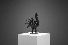 Olle Hermansson Olle Hermansson Husqvarna Cast Iron Rooster Sculpture Sweden 1960s - 3212073