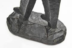 Olle Hermansson Olle Hermansson Husqvarna Cast Iron Rooster Sculpture Sweden 1960s - 3212087