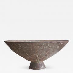 Olof Hult Mikrokosmos Urn in Iron with Verdigris Finish by Olof Holt for Nafveqvarns - 541012