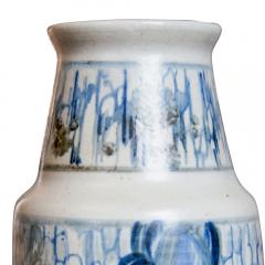 Olsen Cathinka Art Deco Vase with Ebullient Ornament by Cathinka Olsen - 2390276