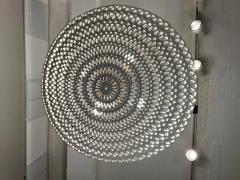 Oly Studio Oly Studio Pipa Modern Frost White Ribbon Bowl Chandelier 3 in Stock - 3091550