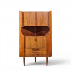 Omann Jun Omann Jun Style Mid Century Danish Rosewood Corner Cabinet - 4603733