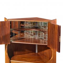 Omann Jun Omann Jun Style Mid Century Danish Rosewood Corner Cabinet - 4603735