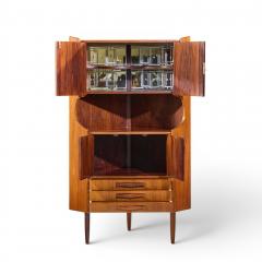 Omann Jun Omann Jun Style Mid Century Danish Rosewood Corner Cabinet - 4603736