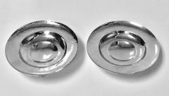 Omar Ramsden Fine Pair of Omar Ramsden Sterling Silver Dishes London 1931 - 1055305