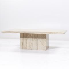 Onda Mid Century Beveled Marble Coffee Table - 3892824