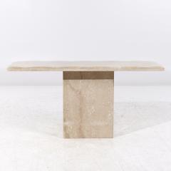 Onda Mid Century Beveled Marble Console Table - 3884106