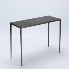 One contemporary bronze wash console in the manner of Jean Michel Frank  - 2997735
