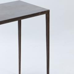 One contemporary bronze wash console in the manner of Jean Michel Frank  - 2997886