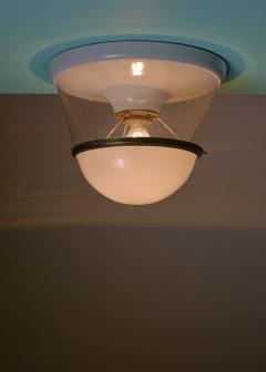 One of Two Very Large and Early Modernist Ceiling Lamps 1920s - 968547
