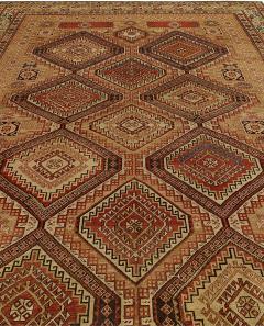 One of a kind 19th Century Caucasian Shirvan Handmade Wool Rug - 2460852