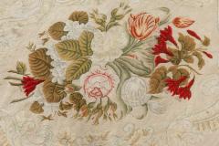 One of a kind Antique Floral Needlework Carpet - 2455016