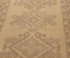 One of a kind Antique Oushak Handmade Wool Runner - 2450474