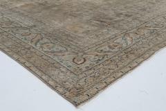 One of a kind Antique Persian Meshad Animal Botanic Carpet - 2446987