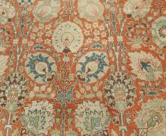 One of a kind Antique Persian Tabriz Botanic Rug - 2461701