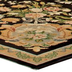One of a kind French Savonnerie Botanic Handwoven Wool Rug - 2455208
