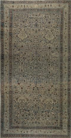 One of a kind Oversized 19th Century Persian Meshad Rug - 2465254
