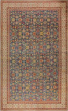 One of a kind Oversized Antique North Indian Handmade Wool Carpet - 2461435