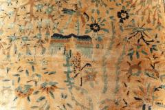 One of a kind Oversized Antique North Indian Handmade Wool Rug - 2452779