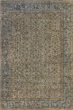 One of a kind Oversized Antique Persian Kirman Rug Size Adjusted  - 2447165