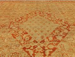 One of a kind Oversized Antique Turkish Oushak Handmade Rug - 2456793