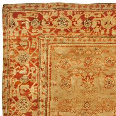 One of a kind Oversized Antique Turkish Oushak Handmade Rug - 2456794