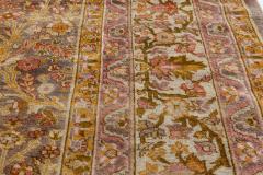 One of a kind Oversized Antique Turkish Sivas Brown Handmade Wool Rug - 2456665