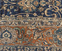 One of a kind Oversized Vintage Persian Tabriz Handmade Wool Rug - 2446892