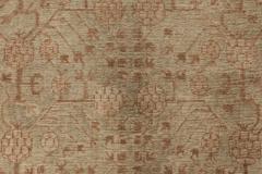 One of a kind Samarkand Botanic Handmade Wool Rug - 2456357