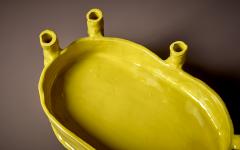 Onka Allmayer Beck Ceramic Vessel No 280 by Onka Allmayer Beck in Yellow Austria 2023 - 3297973