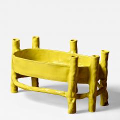 Onka Allmayer Beck Ceramic Vessel No 280 by Onka Allmayer Beck in Yellow Austria 2023 - 3302525