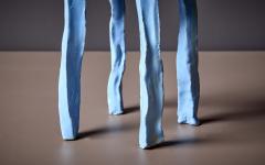 Onka Allmayer Beck Ceramic Vessel No 291a by Onka Allmayer Beck in Baby Blue Austria 2023 - 3297883
