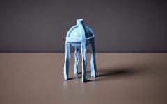 Onka Allmayer Beck Ceramic Vessel No 291a by Onka Allmayer Beck in Baby Blue Austria 2023 - 3297885