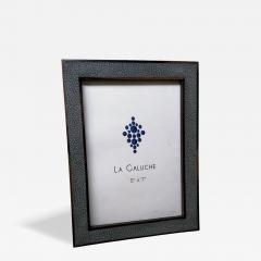 Onyx Shagreen Photo Frame - 4297246