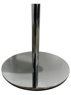 Onyx and Stainless Steel Side End Table 1970 - 4212315